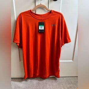 Nike Men's Vibrant Orange Short Sleeve Tee